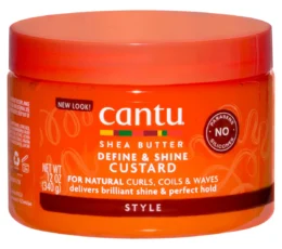 CANTU SHEA BUTTER DEFINE & SHINE CUSTARD GEL 12.OZ