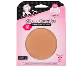 HOLLYWOOD FASHION SECRETS CUBRE PEZON SILICONA TALLA 2 MEDIUM