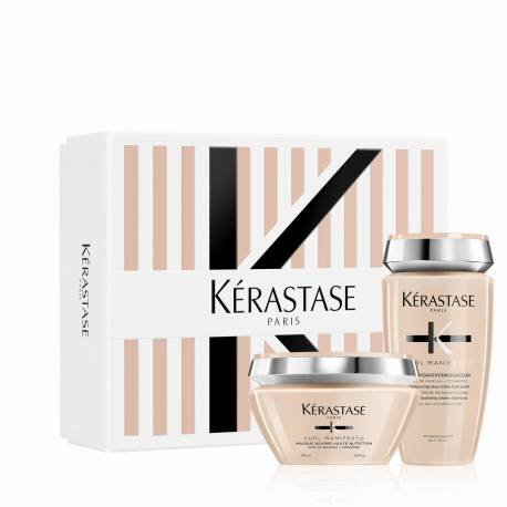 cofre kerastase curl manifesto bano 250ml mascarilla 200ml