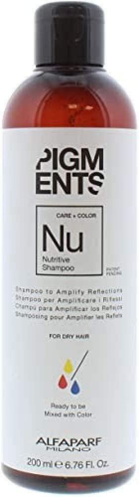 ALFAPARF MILANO PIGMENTS NU NUTRITIVE SHAMPOO 200ML