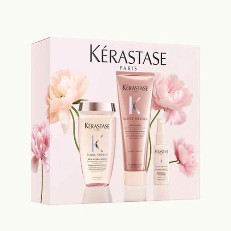 KERASTASE GLOSS TRIO BAIN HIDRA-GLAZE  KIT 2026
