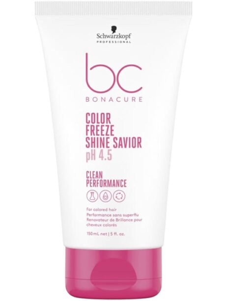 SCHWARZKOPF BC COLOR FREEZE SHINE SAVIOR  CLEAN PERFOMANCE 150ML